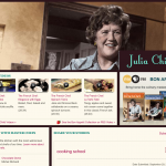 Julia Child presence on PBS.org